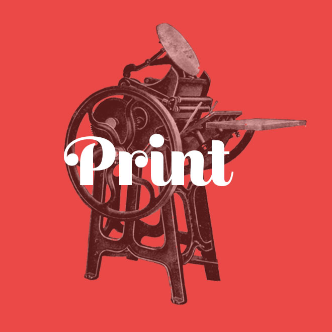 Print Design Samples